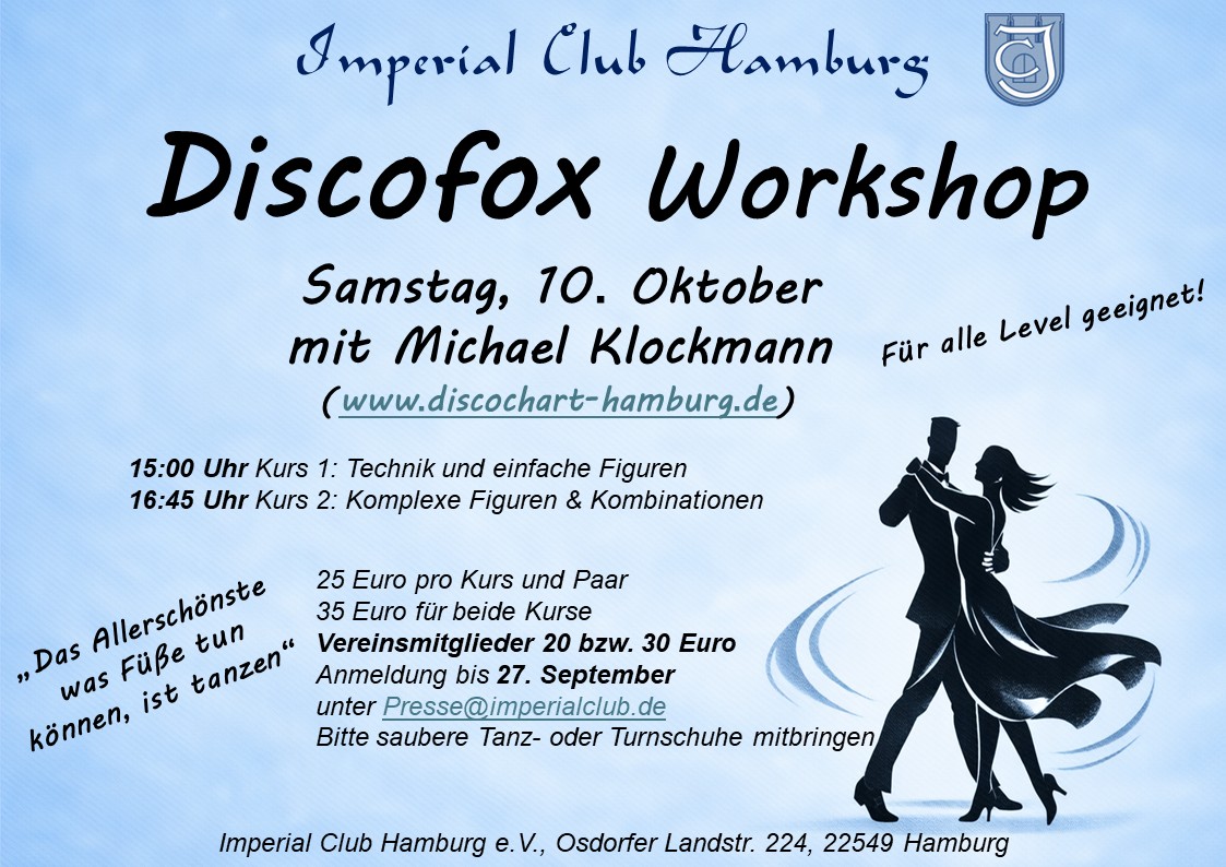 20261010 Discofox Workshop